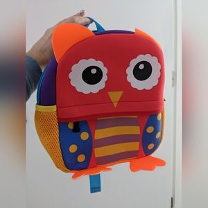 Children's owl backpack, NWOT